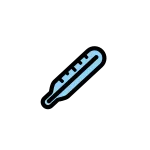 Clinical Thermometer SVG Icon